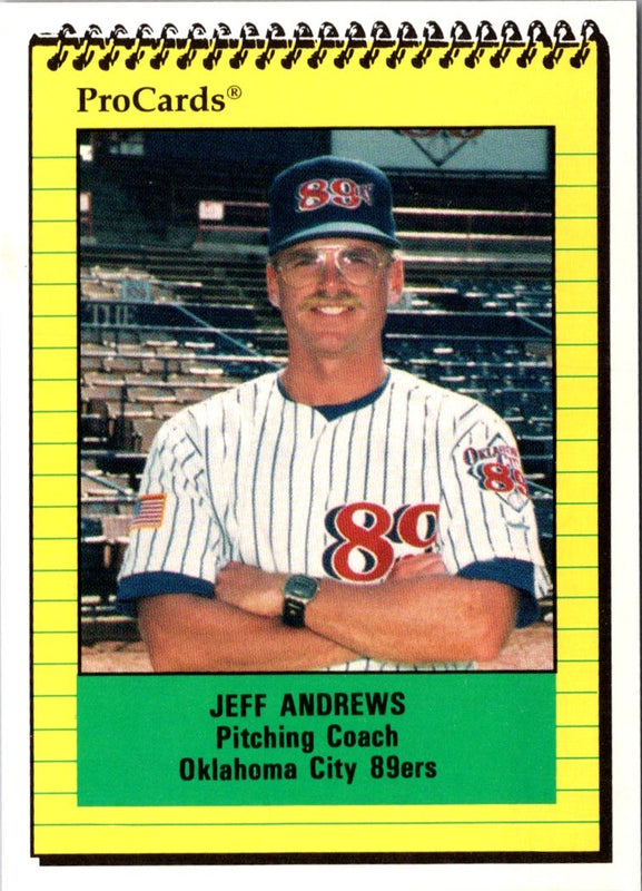 1991 ProCards Jeff Andrews #194