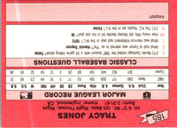 1988 Classic Red Tracy Jones #185