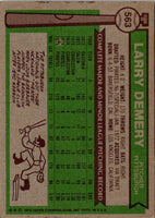 1976 Topps Larry Demery #563
