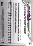 2020 Topps Yonathan Daza