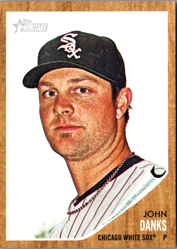 2011 Topps Heritage John Danks #8