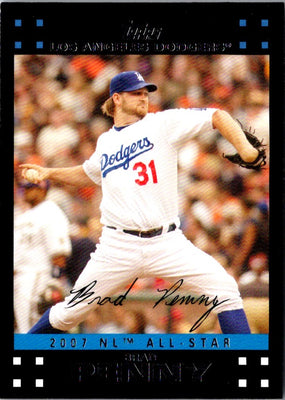 2007 Topps Updates & Highlights Red Back Brad Penny #UH244