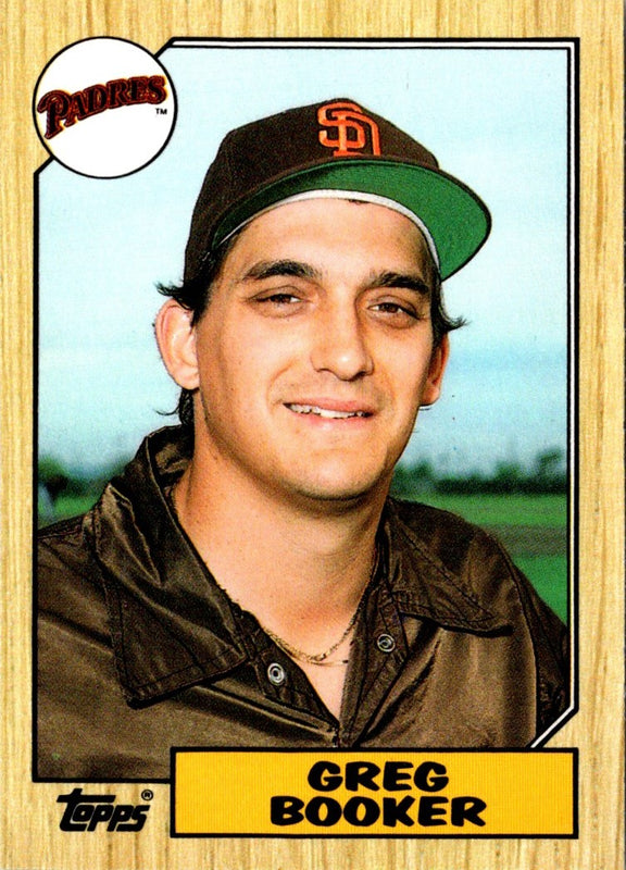 1987 Topps Traded Greg Booker #6T