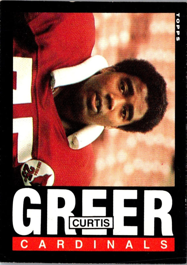 1985 Topps Curtis Greer #141