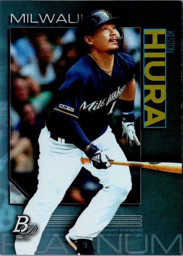 2020 Bowman Platinum Keston Hiura #37