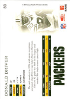 2007 Donruss Threads Donald Driver #80