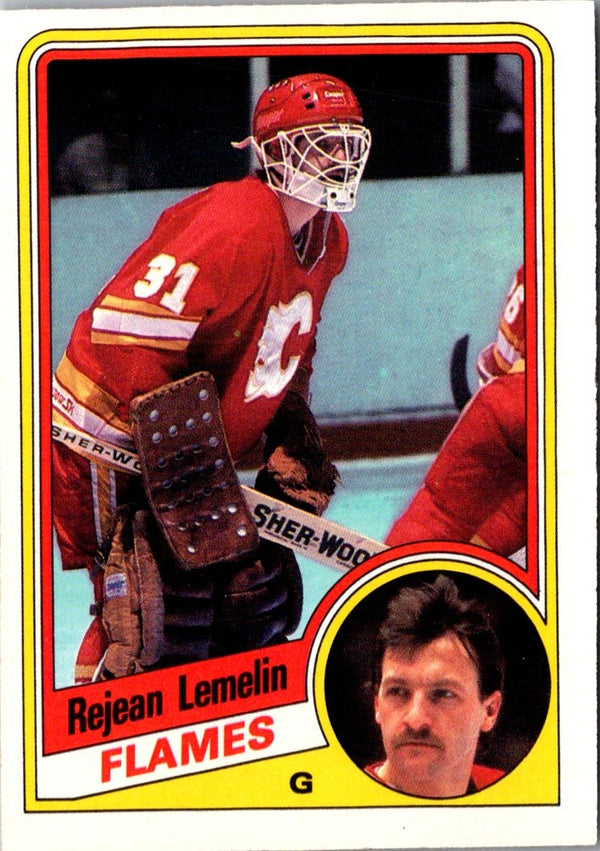 1984 O-Pee-Chee Rejean Lemelin #228