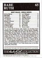 1992 Topps Babe Ruth #65