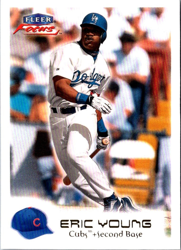 2000 Fleer Focus Eric Young #89