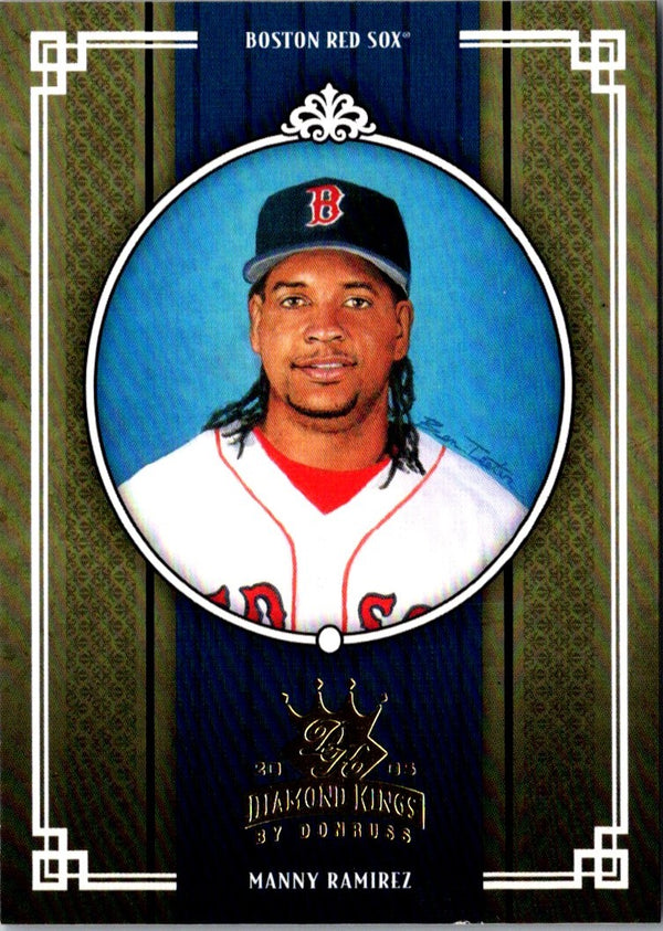 2005 Donruss Diamond Kings Manny Ramirez #324