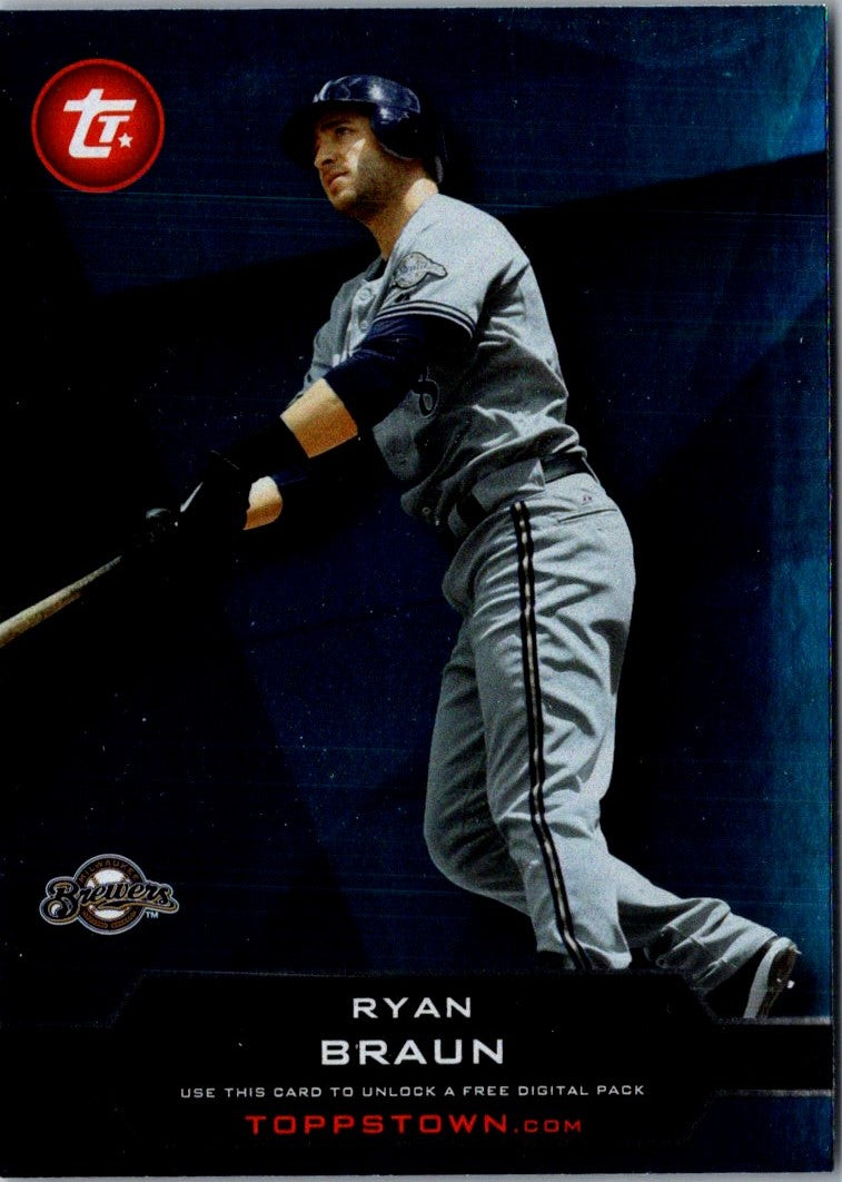 2011 Topps Town Ryan Braun