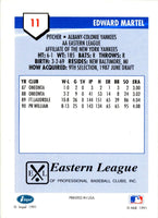 1991 Line Drive AA Ed Martel #11