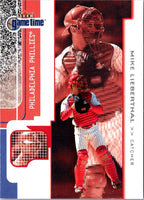 2001 Fleer Game Time Mike Lieberthal #28