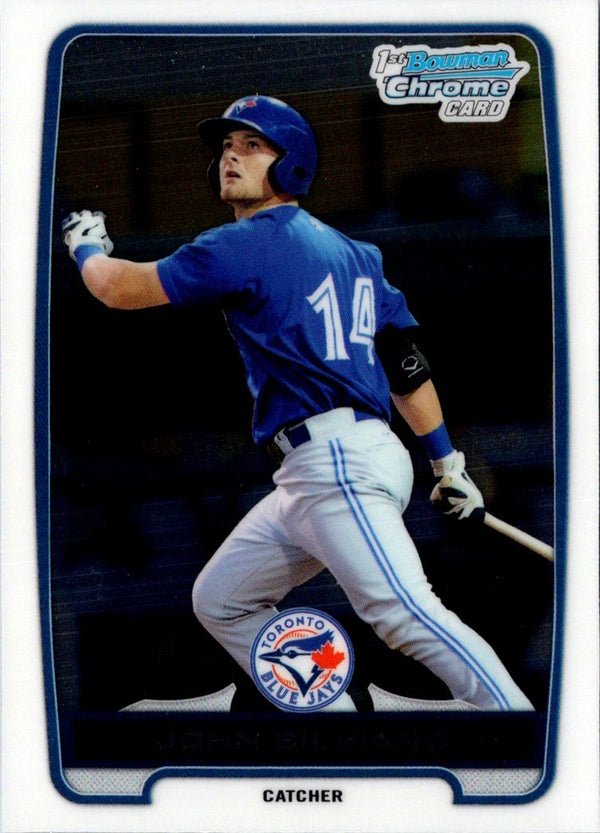 2012 Bowman Draft Picks & Prospects Chrome John Silviano #BDPP92