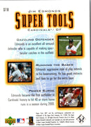 2001 Upper Deck MVP Super Tools Jim Edmonds