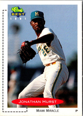 1991 Classic Best Jonathan Hurst #199