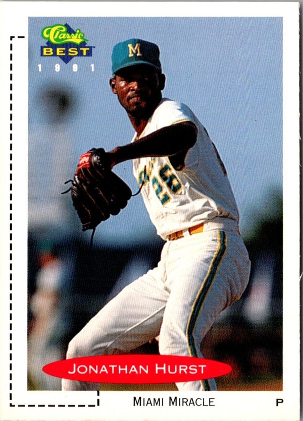 1991 Classic Best Jonathan Hurst #199