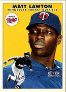 2000 Fleer Tradition Matt Lawton