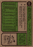 1974 Topps Jim McGlothlin