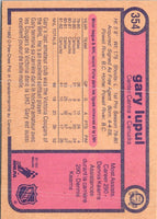 1982 O-Pee-Chee Gary Lupul #354 Rookie