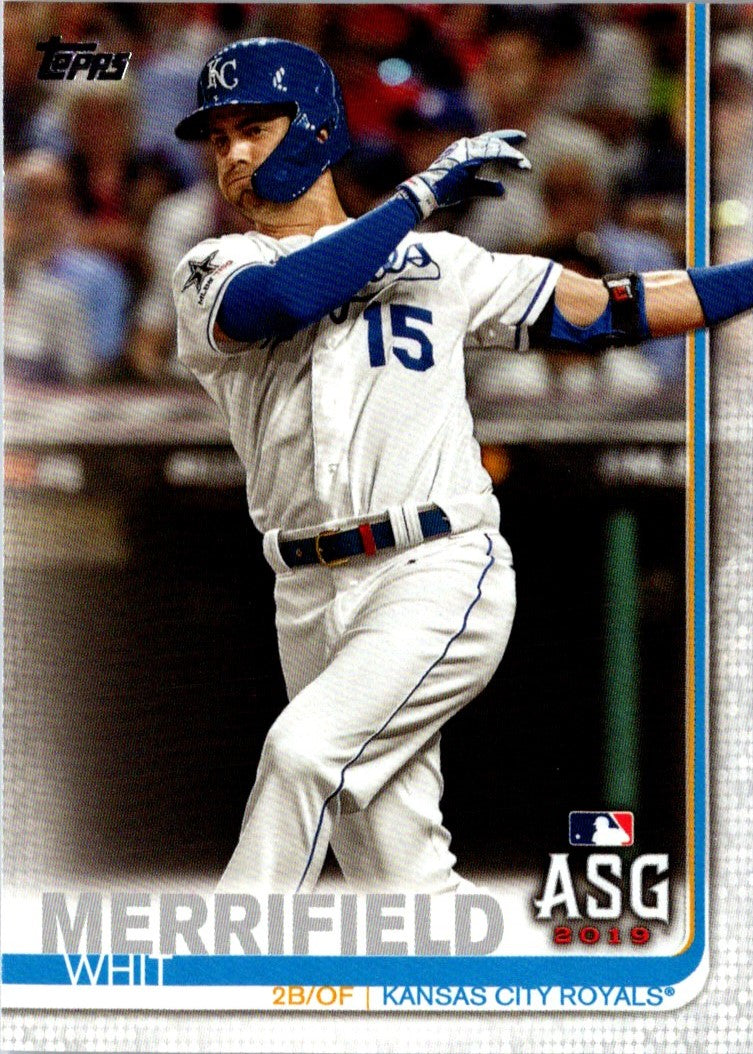 2019 Topps Update Whit Merrifield