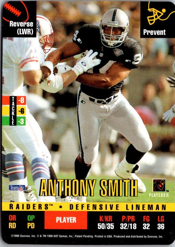 1995 Donruss Red Zone Anthony Smith #NNO