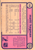 1982 O-Pee-Chee Matti Hagman #108