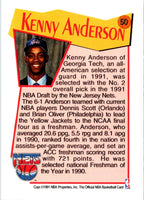 1991 Hoops McDonald's Kenny Anderson #50