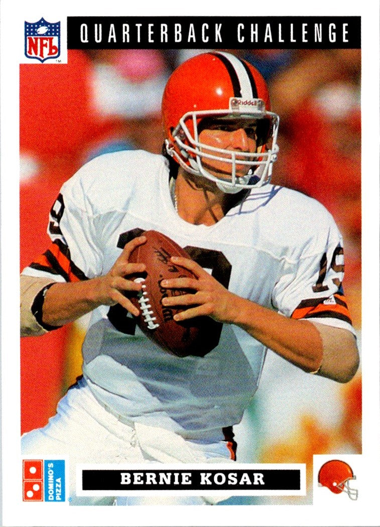 1991 Domino's The Quarterbacks Bernie Kosar