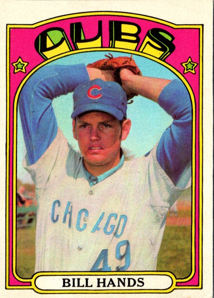 1972 Topps Bill Hands