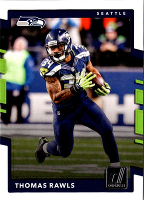 2017 Donruss Thomas Rawls #155