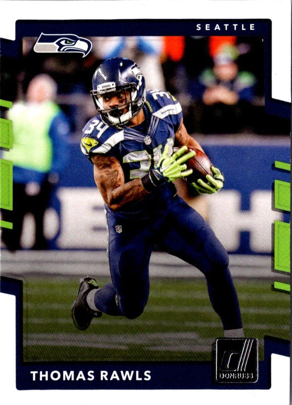 2017 Donruss Thomas Rawls #155