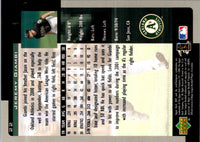 2001 Upper Deck MVP Jeremy Giambi #22