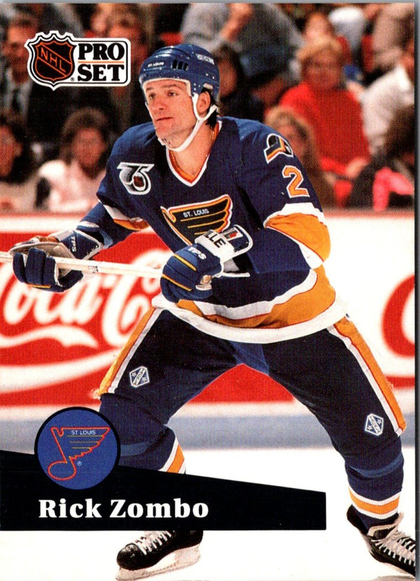 1991 Pro Set Rick Zombo #474