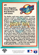 1993 Upper Deck Dave Magadan/Orestes Destrade/Bret Barberie/Jeff Conine