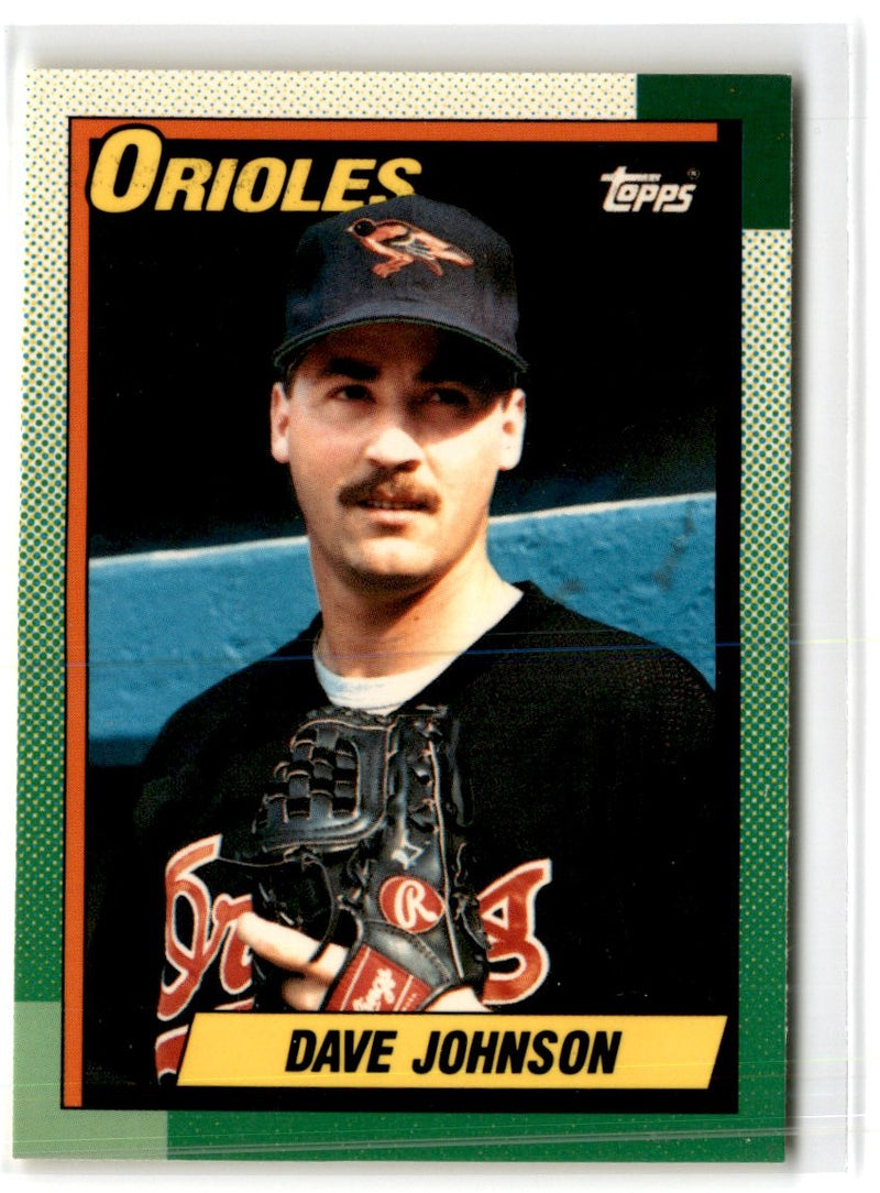 1990 Topps Tiffany Dave Johnson