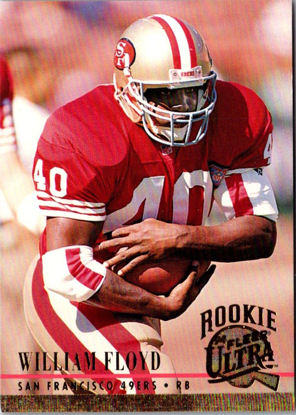 1994 Ultra William Floyd #493 Rookie