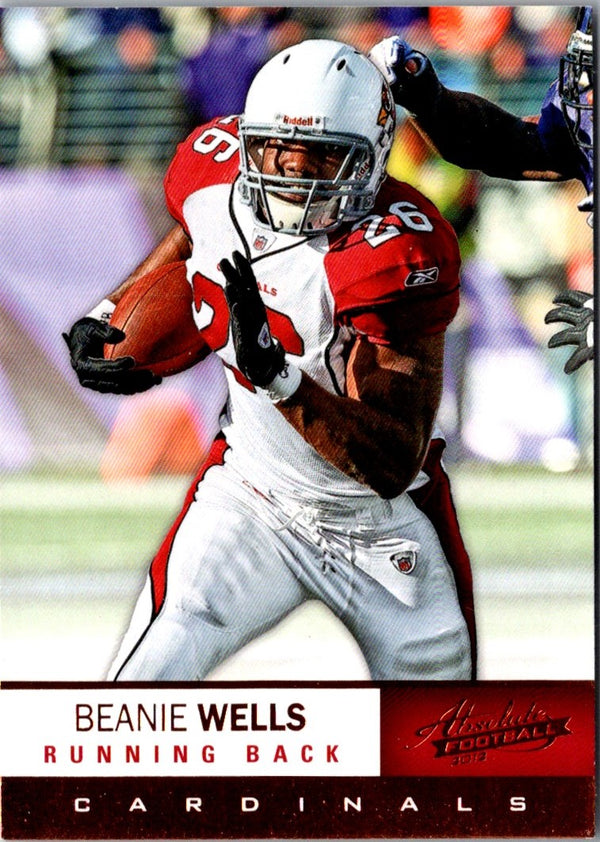 2012 Panini Absolute Beanie Wells #56