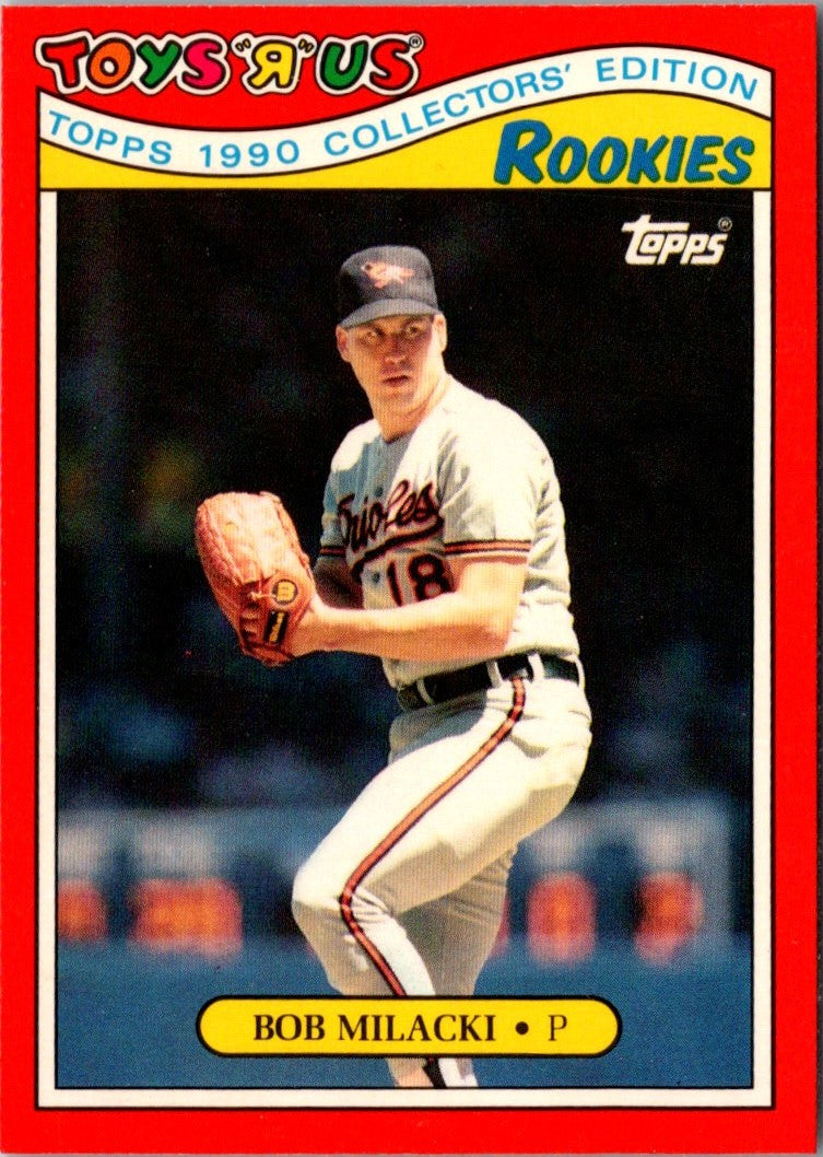 1990 Topps Toys'R'Us Rookies Bob Milacki