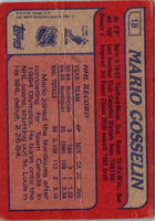 1985 Topps Mario Gosselin #18 Rookie