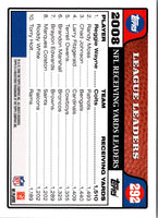 2008 Topps Reggie Wayne #292