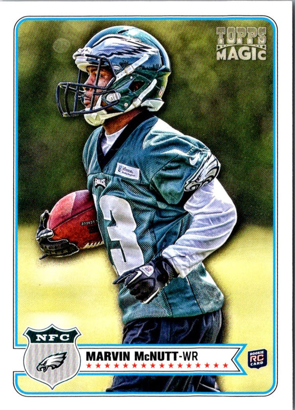 2012 Topps Magic Marvin McNutt #195 Rookie