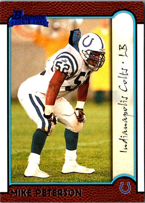 1999 Bowman Mike Peterson #220 Rookie