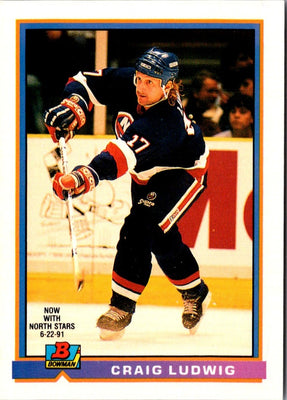 1991 Bowman Craig Ludwig #221