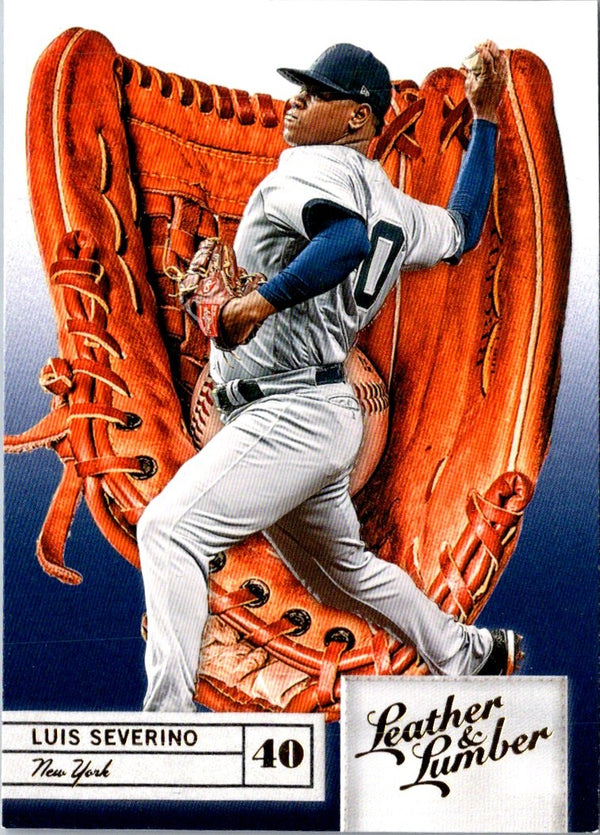 2019 Panini Leather & Lumber Luis Severino #18