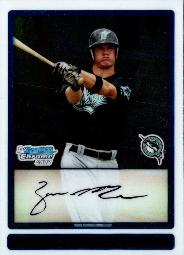 2009 Bowman Chrome Prospects Zach Moore #BCP85