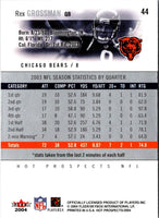 2004 Fleer Hot Prospects Rex Grossman #44