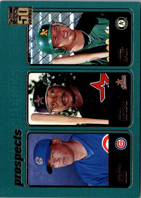 2001 Topps Hee Seop Choi/Aaron McNeal/Jason Hart #366 Rookie