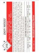 1979 TCMA 50's Don Mossi