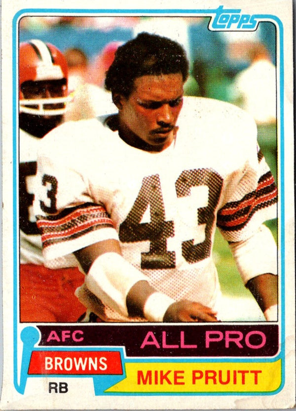 1981 Topps Mike Pruitt #260